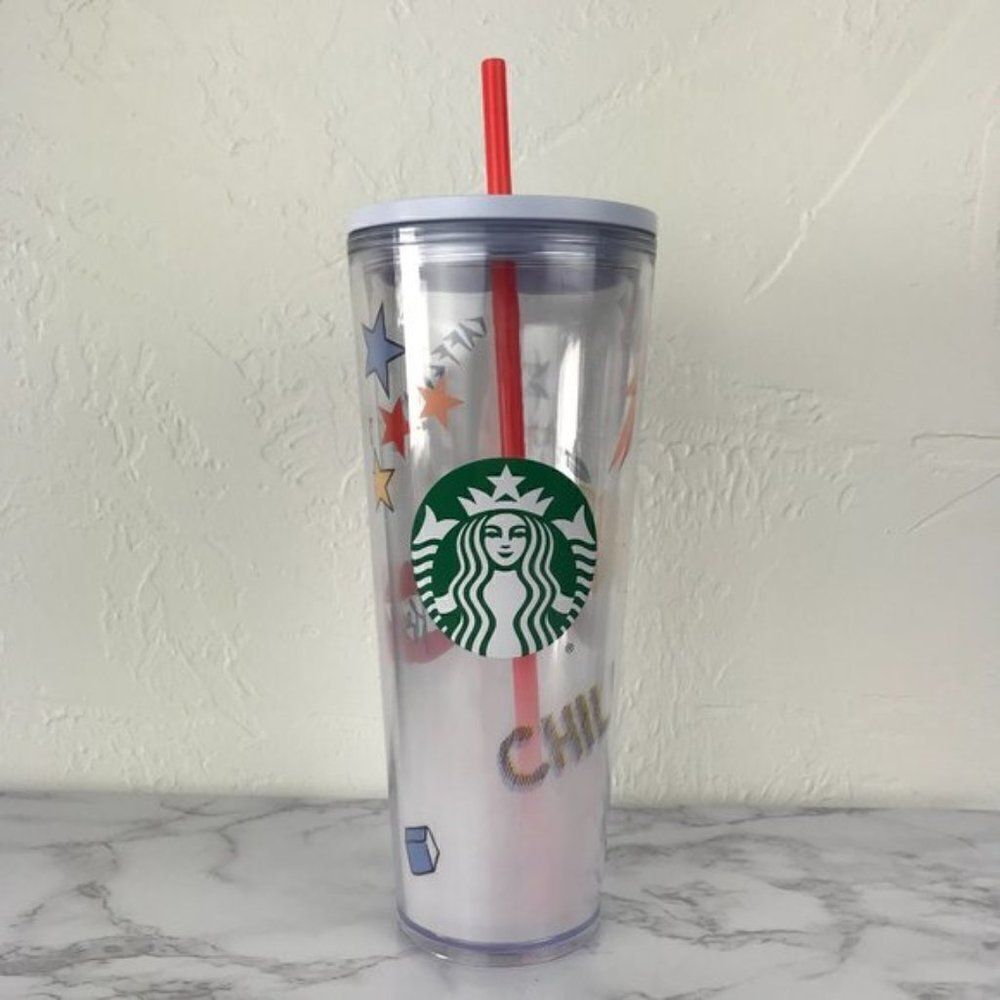 Starbucks Back To School Acrylic Venti Tumbler New